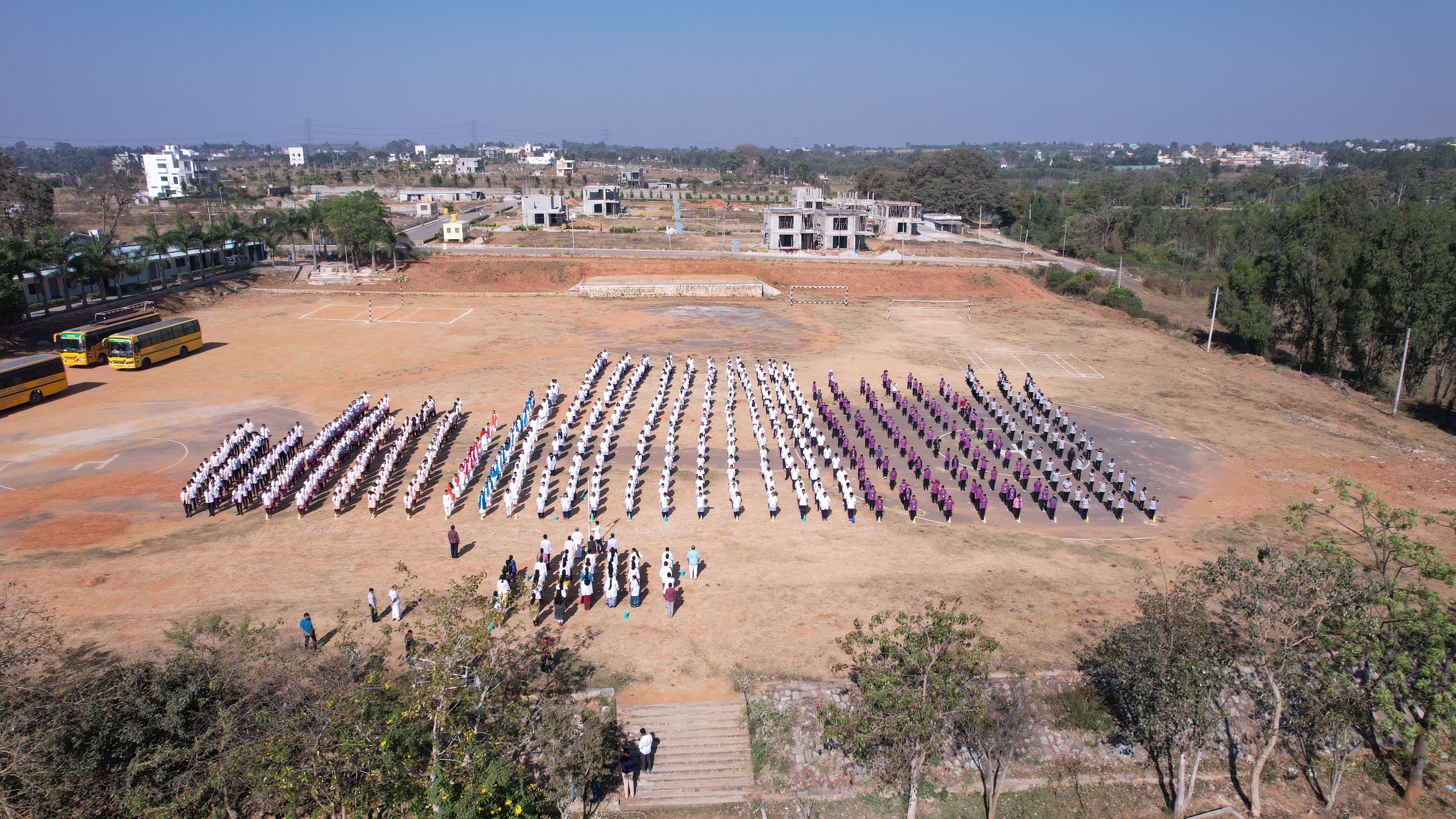 Sports ground at Sushrutha Ayurveda